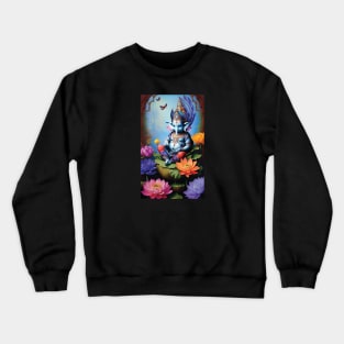 Baby Ganesh Elephant Crewneck Sweatshirt